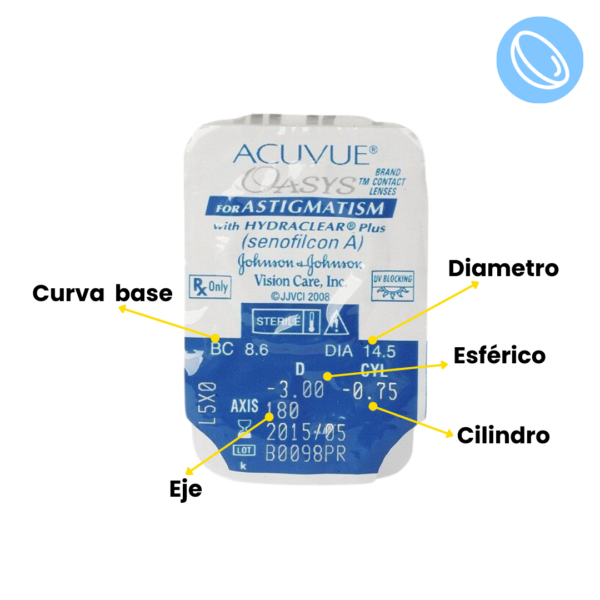 Acuvue Oasys Astigmatismo con HydraClear Plus - Image 3