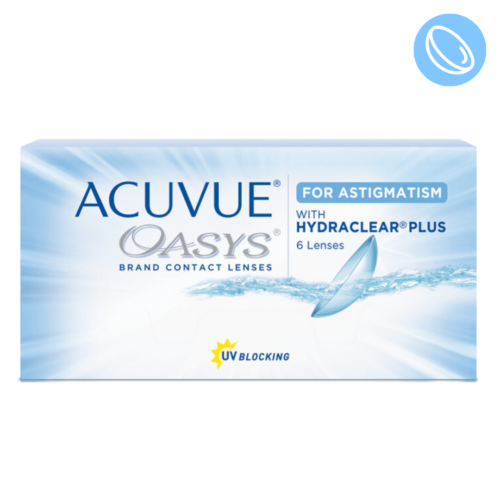 lentes acuvue oasys con hydraclear plus para astigmatismo