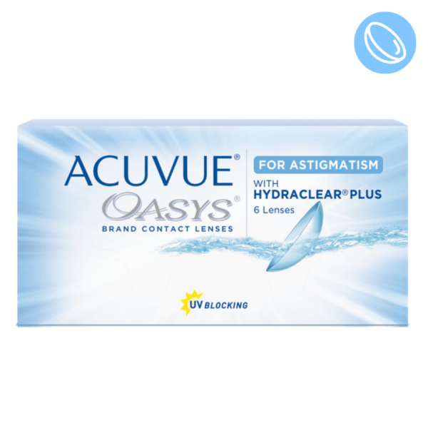 lentes acuvue oasys con hydraclear plus para astigmatismo