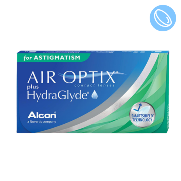 Air Optix Plus HydraGlyde para Astigmatismo