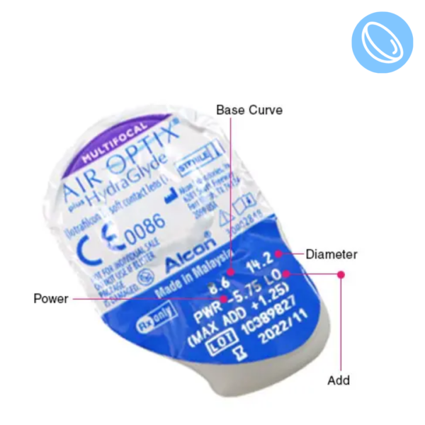 Air Optix Plus Hydraglyde Multifocal - Image 3