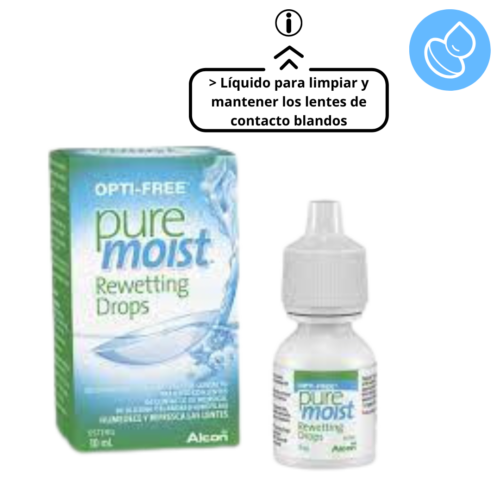 Opti-Free Puremoist Rewetting Drops 10ml
