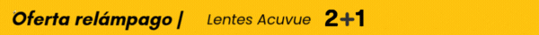 compra 2 lleva 3 promoción lentes acuvue