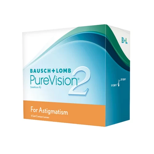 lente de contacto PureVision 2 astigmatismo